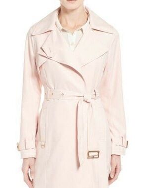 French Connection Pink Trench